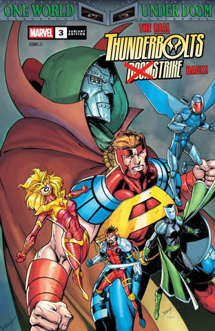 Thunderbolts: Doomstrike Issue #3 April 2025 Variant Cover Bagley Comic Book