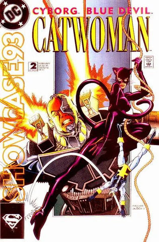 Showcase '93 - Catwoman Issue #2 February 1993 Comic Book