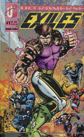 Exiles Issue #1 August 1993 Comic Book