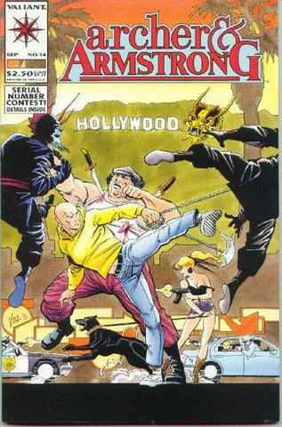 Archer & Armstrong Issue #14 September 1993 Comic Book