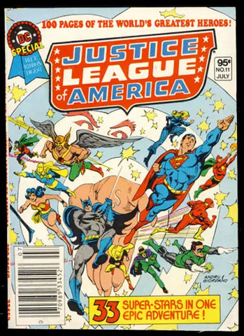 Justice League: America Issue #11 July 1981 Special Blue Ribbon Comic Book
