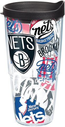 Nets 24oz All Over Tervis w/ Lid