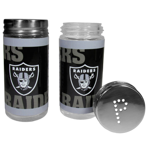 Raiders Salt & Pepper Shakers Tailgater