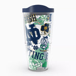 Notre Dame 24oz All Over Tervis w/ Lid