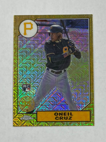 Pirates Oneil Cruz 2022 Topps Series 2 No.T87C2-98 Rookie Single Card