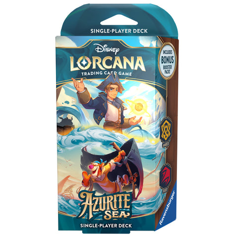 Disney Lorcana Starter Deck - Azurite Sea - Amber/Ruby