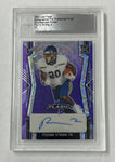 South Dakota State Pierre Strong Jr 2022 Leaf Flash Pre-Production 1/1 Kaleidoscope Purple Autographed Rookie Single Card