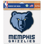 Grizzlies 8x8 DieCut Decal Color