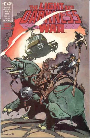 The Light and Darkness War Issue #4 February 1989 Comic Book