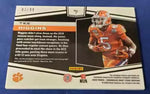 Clemson Tee Higgins 2020 Obsidian 1st Off The Line #83/99 Autographed & Patch Rookie Single Card