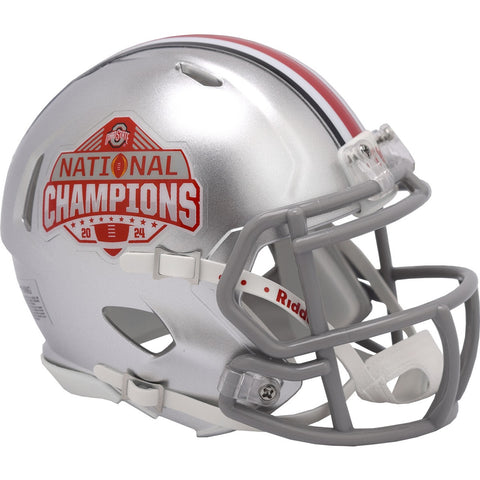 Ohio St Mini Helmet Speed 2024 NCAA Champs