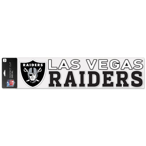 Raiders 4x17 Cut Decal Color