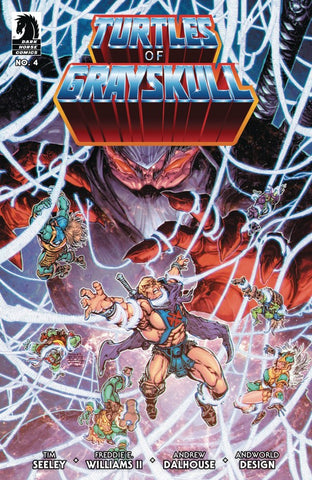 Masters of the Universe: TMNT Turtles of Grayskull Issue #4 April 2025 Cover A Comic Book