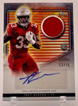 Cardinals Trey Benson 2024 Topps Midnight No.RJA-TB #52/75 Autographed Relic Single Card