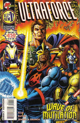 Ultraforce Issue #1 October 1995 Comic Book