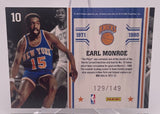 Knicks Earl Monroe 2010-11 Panini Limited No.10 #129/149 Single Card