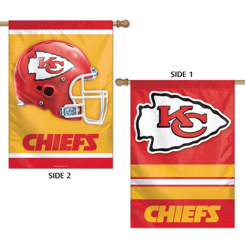 Chiefs Vertical House Flag 2-Sided 28x40