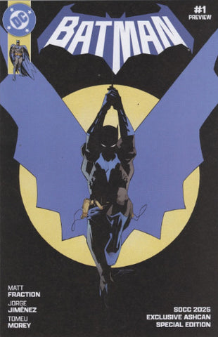 Batman Issue #1 September 2025 Ashcan Edition Comic Book