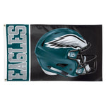 Eagles 3x5 House Flag Deluxe Helmet