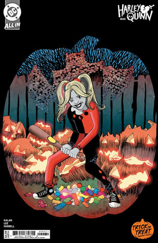 Harley Quinn Issue #44 October 2024 Variant Cover D Trick or Treat Comic Book