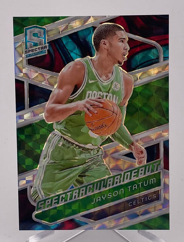 Celtics Jayson Tatum 2023-24 Panini Spectra No.192 #21/99 Single Card