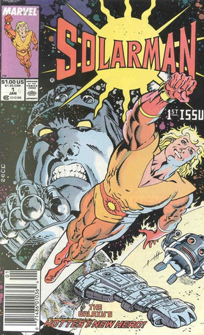 Solarman Issue #1 January 1989 Comic Book
