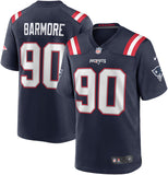 Patriots Mens Game Jersey Barmore90