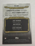 Twins Berrios/Kepler/Rosario 2020 Triple Threads No.RCC-BKR #04/27 Triple Relic Single Card