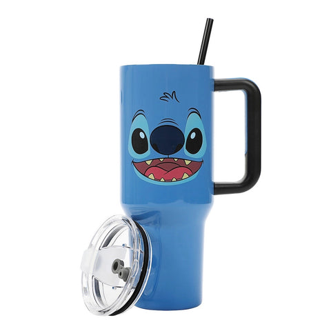 Disney Stitch 40oz Stainless Steel Tumbler w/ Straw