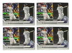 Yankees Aaron Judge/Babe Ruth 2025 Topps Now No. 40 (Lot of 4) Single Card