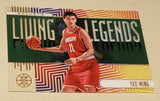 Rockets Yao Ming 2019-20 Panini Illusions Living Legends #1/5 No. 13 Single Card