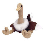 TY Beanie Baby 6.5" - Stretch the Ostrich 1997