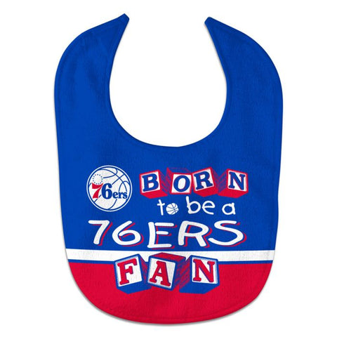 76ers Baby Bib All Pro Born Blue