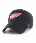 Red Wings Hat 47' Clean Up Adjustable Black