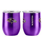 Ravens 16oz Ultra Tumbler Curved Polished Gameday Purple