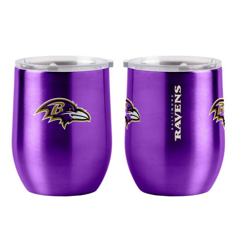 Ravens 16oz Ultra Tumbler Curved Gameday Purple