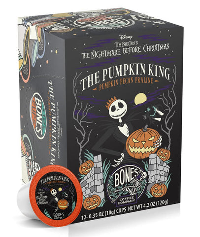 Bones Coffee Company - Nightmare Before Christmas: Pumpkin Pecan Praline - K-Cups 12 Ct.