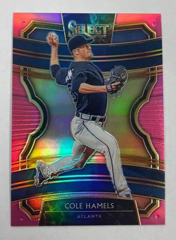 Braves Cole Hamels 2020 Panini Select No.18 #10/10 Prizm Single Card