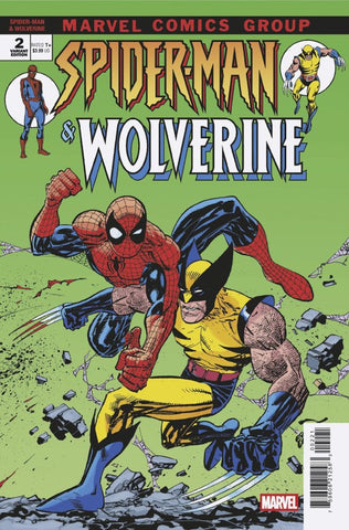 Spider-Man & Wolverine Issue #2 June 2025 Variant Cover Larsen Comic Book