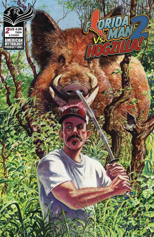 Florida Man vs. Hogzilla Issue #2  August 2024 Cover A Comic Book