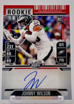 Eagles Johnny Wilson 2024 Panini Contenders Optic No.133 #042/175 Autographed Rookie Single Card