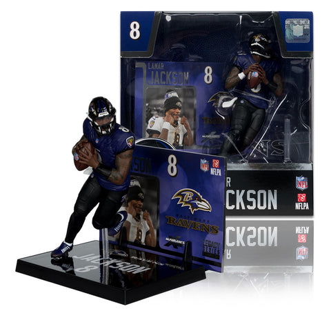 Ravens Lamar Jackson 7" McFarlane Figure Sports Picks Legacy Series Figure #30