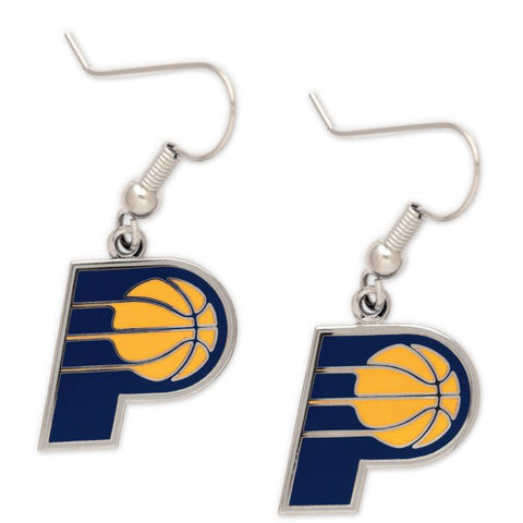 Pacers Earrings Dangle Logo