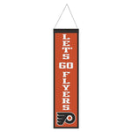 Flyers 8"x32" Wool Banner Slogan