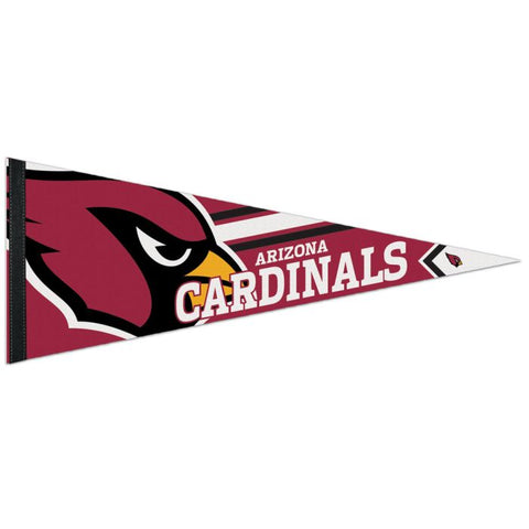 Cardinals Triangle Pennant Premium Rollup 12"x30" NFL