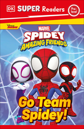 DK Super Readers: Spidey & His Friends - Go Team Spidey! Year 2025  Soft Cover Graphic Novel Book
