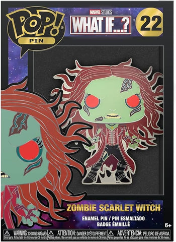 Funko Pop Enamel Pin - Marvel's What If...? - Zombie Scarlet Witch 22