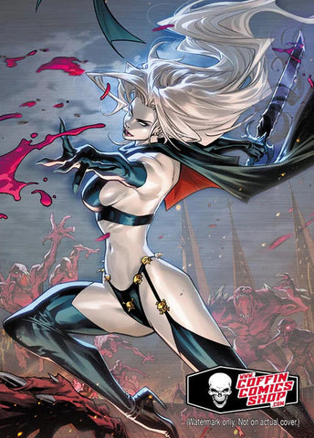 Lady Death: Stephen Segovia - Ultimate Metallicard Limited to 99 Single Card