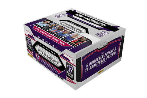 2024-25 Panini Prizm Premier League EPL Soccer Hobby 12-Box Sealed Case