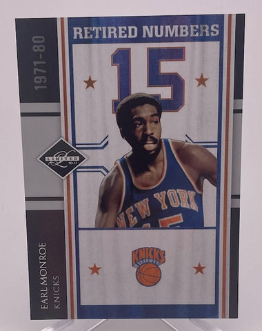 Knicks Earl Monroe 2010-11 Panini Limited No.10 #37/49 Single Card